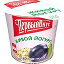 Йогурт 2,5% "Первый Вкус" Мюсли-чернослив стакан, 125 г