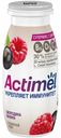 Кисломолочный напиток Actimel смородина-малина 1,5% 95 мл
