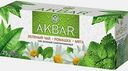 Чай зеленый Akbar Ромашка Мята 25пак 50г