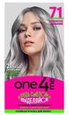 Краска для волос стойкая One4me 71 Серебристый металлик