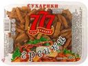 Сухарики-гренки Три Семёрки ржано-пшеничные со вкусом охотничьих колбасок 150г