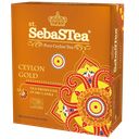 Чай черный SEBASTEA Ceylon Gold, 100 пакетиков, 200г 