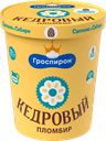 Мороженое ГРОСПИРОН Кедровый пломбир, без змж, ведро, 410г