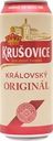 Пиво светлое KRUSOVICE Original 10 фильтрованное пастеризованное 4,2%, 0.5л