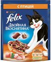 Корм сухой Felix Двойная вкуснятина с птицей для кошек, 300г