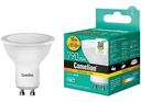 Лампа светодиодная Camelion GU10 тёплый свет, рефлектор, 10Вт