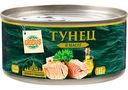 Тунец Глобус в масле кусками, 185г