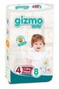 Подгузники Gizmo №4 7-18кг 8шт