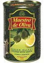 Оливки Maestro de Oliva с лимоном, 300 г