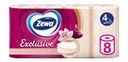 Туалетная бумага "Exclusive", Zewa, 4 слоя, 8 рулонов