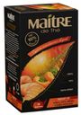 Чай черный Maitre с чабрецом мятой и имбирём в пакетиках, 20х2 г