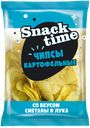 Чипсы Snack Time со вкусом сметаны и лука, 150 г
