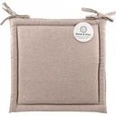 Подушка на стул Home & Style Рогожка цвет: экрю, 40×40 см