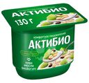 Биойогурт Актибио с киви и мюсли обогащенный бифидобактериями 3%, 130г