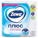 Туалетная бумага Zewa Плюс 2 слоя 4 рулона