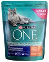 Корм для стерилизованных кошек и кастрированных котов Purina One Бифенсис Курица и цельные злаки, 750 г