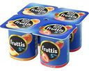 Продукт йогуртный Сливочное лакомство Fruttis в ассортименте: Клубника, Персик 5%, 115г