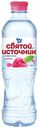 Вода природная питьевая артезианская Святой Источник малина-клюква негазированная столовая 0,5 л