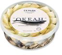 Сельдь «Океан» слабосоленая филе-кусочки в масле, 500г