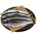 Рыба Голец с головой и непотрошенная, полуфабрикат из замороженного сырья, 1 кг