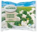 Капуста Брокколи и Цветная Agama замороженная, 400г