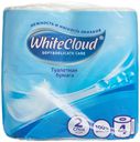 Бумага туалетная WHITECLOUD 2 слоя, 4 рулона (Окей)