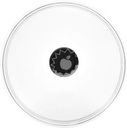 Крышка стеклянная HOMECLUB Solid 24см, безободковая, Арт. H-CL24