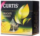 Чай Curtis Delicate Mango зеленый, 20 пирамидок