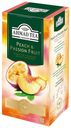 Чай черный Ahmad Tea Peach & Passion Fruit со вкусом и ароматом персика и маракуйи в пакетиках 1,5 г х 25 шт