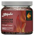 Морская капуста Здоровье Спелый томат маринованная в томатном соусе 400 г