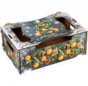 Подарочный ящик EcoWoo Мандарины, 300×200×120 мм