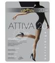Колготки Omsa Attiva 20 Nero Черные Размер 4