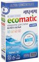 Стиральный порошок концентрат EcoMatic Ultra White для стирки белого белья, 450 г