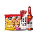 Вместе выгоднее: пиво Red Finch + сухарики Хрусteam