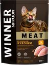 WINNER Meat Корм д/взр кошек сухой курица 300г(Короча):10
