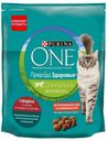 Сухой корм для стерилизованных кошек и кастрированных котов Purina ONE Природа Здоровья, 680 г