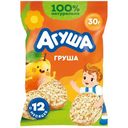 Хлебцы рисовые детские Агуша Груша с 12 месяцев, 30г