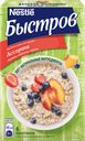 Каша овсяная БЫСТРОВ Ассорти с черникой, клубникой и персиком, 240г