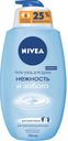 Гель-уход Nivea для душа Нежность и забота, 750мл