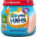 Пюре ФрутоНяня Цыплёнок, с 6 месяцев, 80 г
