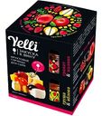 Фруктовые горчицы для сыра Yelli Гранат & Малина и Груша & Яблоко, 100г