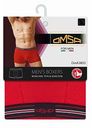 Трусы-боксеры мужские Omsa 3833 цвет Rosso/красный, размер 52