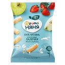 Палочки кукурузные Фрутоняня яблоко-клубника с 12 месяцев, 20 г