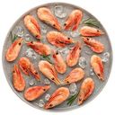 Креветки северные неразделанные варёно-мороженые