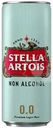 Пиво Stella Artois светлое пастеризованное безалкогольное 330мл