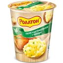 Пюре Роллтон Горячая порция картофельное с курицей, 55г