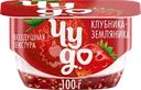 Десерт творожный ЧУДО Творожок взбитый двухслойный Клубника, земляника 4%, без змж