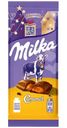 Шоколад молочный Milka с карамельной начинкой, 90г