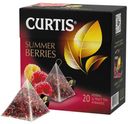 Чайный напиток Curtis Summer Berries фруктово-травяной в пакетиках 1,8 г x 20 шт