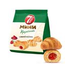 Мини круассаны 7Days c начинкой Клубника 265г